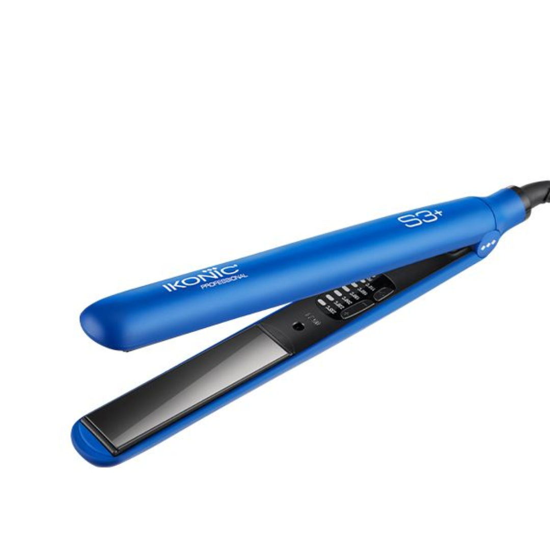 Ikonic Hair Straightener S3 Blue Glamplusstore